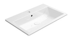 GSI - KUBE X keramické umývadlo 70x46cm, zápustné, biela ExtraGlaze 9437111