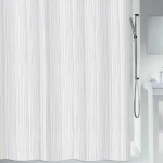 Spirella RAYA sprchový záves 180 x 200 cm biely/polyester (7610583144188)