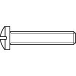 TOOLCRAFT 839645 šošovkové skrutky M2.5 20 mm krížová dražka Philips DIN 7985 ocel glavanizované zinkom 100 ks; 839645