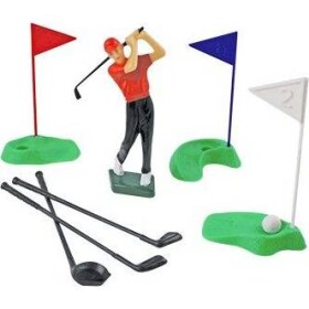Figúrka na tortu, golfista 13 ks - PME