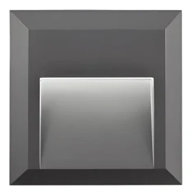 Nova Luce PULSAR STEP GREY 4 / Schodiskové svietidlo / LED / IP54 / 2 W (811201)