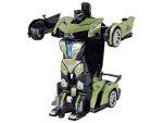 Mamido Auto Robot Transformers 2v1 na diaľkové ovládanie RC 1:10 zelená