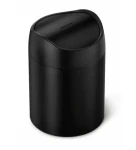 Simplehuman CW2100 Mini odpadkový kôš na stôl 1.5 l čierna (838810025827)
