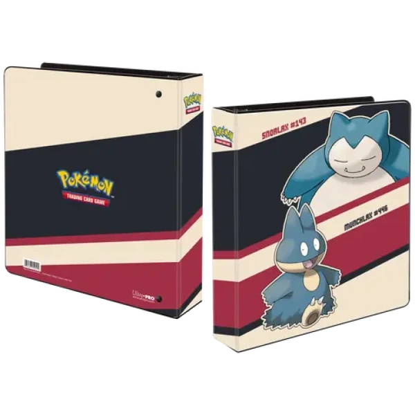 Pokémon UP: GS Snorlax Munchlax - krúžkový album na stránkové obaly