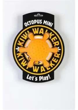 KIWI WALKER Chobotnica oranžová / Hračka pre psov / plávacie / TPR pena / 20 cm (TPR-227)