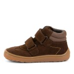 Detské celoročné členkové barefoot topánky F-MOTION TEX DARK BROWN Froddo G3110285-3 - 33