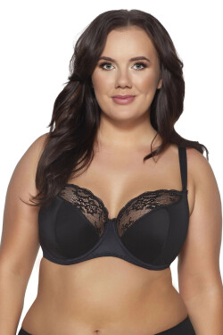 Dámska podprsenka 2110 Azalea black plus - AVA černá 105/E