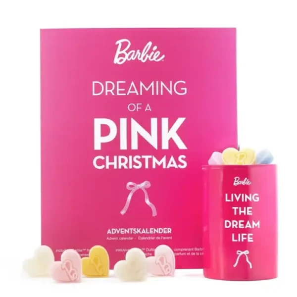 Barbie Adventný kalendár s aromalampou / Adventný kalendár / aromalampa / 24 x vonný vosk (A2840)