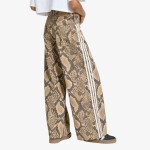 Kalhoty adidas Originals Snake Print Denim Loose Trousers UNISEX Linen/ Magic Beige 30/30