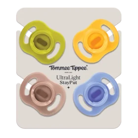 Tommee Tippee Silikónový Cumlík Ultra-light 6-18m, 4 ks, BOY (433614)