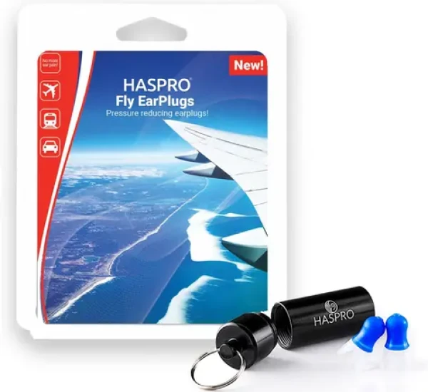 Haspro Travel - Airplane štuple do uší na cestovanie, 1 pár / 2ks (HSEPUH1904)