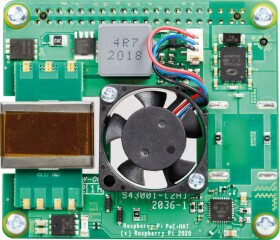 Raspberry Pi PoE+ Hat Raspberry Pi (RB-poehead3)