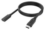 Akasa AK-CBUB70-12BK čierna / Predlžovací kábel USB-C / 1,2 m / USB 3.2 Gen 2 / 10 Gbps (AK-CBUB70-12BK)