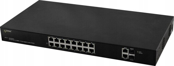 Pulsar SF116WP PULSAR Switch PoE 18-portowy Fast Ethernet, 16x PoE