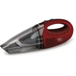 Sencor SVC 190R červená / Ručný Aku vysávač / 45 W / 80 dB / nádoba 0.5l / výdrž až 15 min (8590669104376)