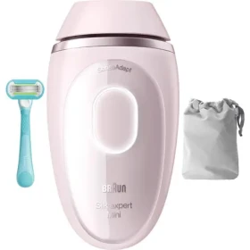 Braun Silk-expert Mini PL1111 ružová / IPL epilátor / 300 000 zábleskov / SkinProtect (8700216937375)