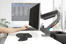 Kensington Rameno pre dva monitory SmartFit sivá / Rameno pre 2 monitory (K58272WW)