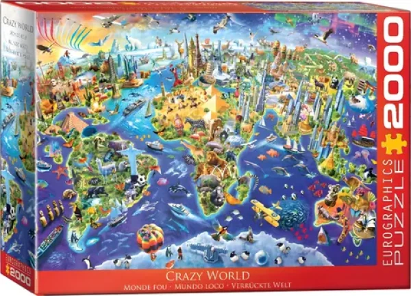 EUROGRAPHICS Puzzle Bláznivý svet