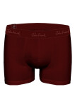 Pánske boxerky John Frank JFBMOD10 XXL Bordó