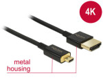 Delock HDMI kábel HDMI-A, HDMI Micro-D 84783 4K HDMI