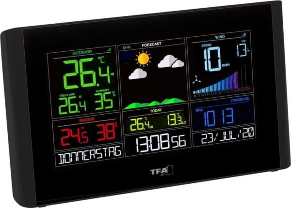 TFA TFA 35.8001.01 VIEW BREEZE WLAN Radio Weather Station