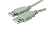 MicroConnect kábel USB2.0 A (M) - USB2.0 A (M) 3M sivá / 480Mbit/s (USBAA3)