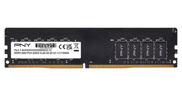 PNY 8GB (1x8GB) DDR4 3200MHz / CL22 / DIMM / 1.2V / Non-ECC (MD8GSD43200-SB)