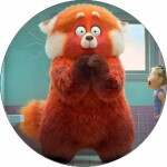 Jedlý papier Premena Mei ako panda 19,5 cm - Pictu Hap - Pictu Hap
