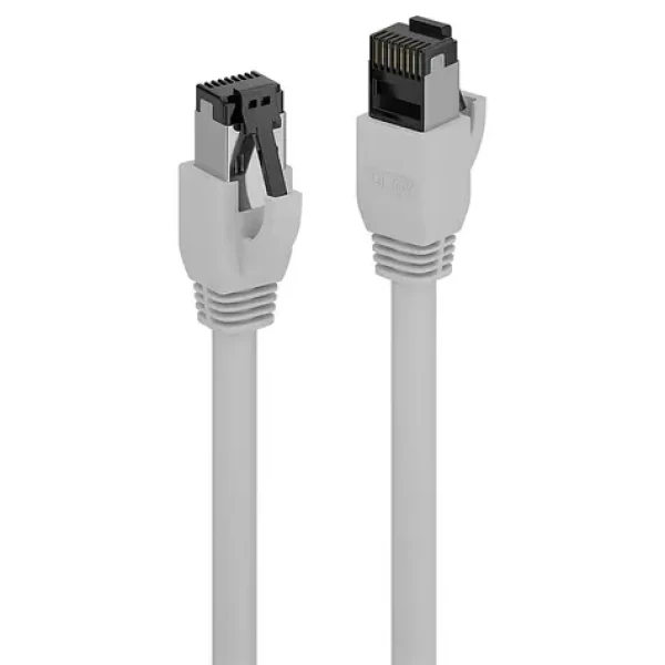 Lindy Cat8.1 S/FTP sivá / Patch kábel / RJ-45 / LSZH / 2 m / 2000 MHz (47434)