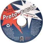 Proto-Pasta CDP12805 Protoplant Conductive PLA vlákno pre 3D tlačiarne PLA plast 2.85 mm 500 g čierna 1 ks; CDP12805