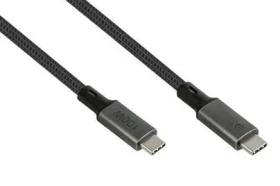 Good Connections USB4 Gen 2x2 1,8m grafitová / Kábel / USB-C - USB-C / 100 W / 20 Gbit / s / 8K 30Hz (2402-T018A)