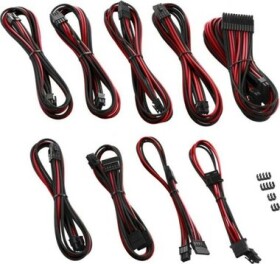 CableMod PRE ModMesh RT-Series Kábel kit pre ASUS ROG amp; Seasonic - čierno-červená (CM-PRTS-FKIT-NKKR-R)