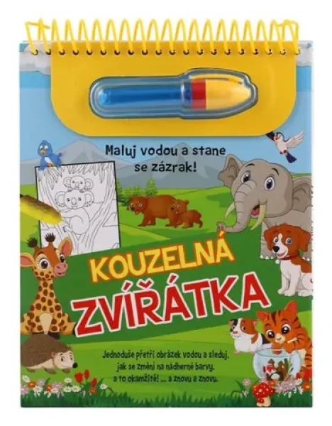 FONI Book Kúzelné maľovanie vodou Zvieratká