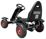 Mamido Detská šliapací motokára formula 01 čierna