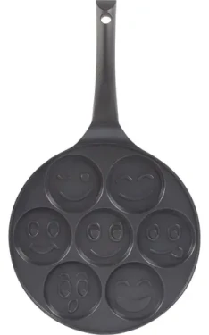 Lamart LT1294 čierna / Lievečník / 27 cm / hliníkový / nepriľnavý povrch (LT1294 SMILE)