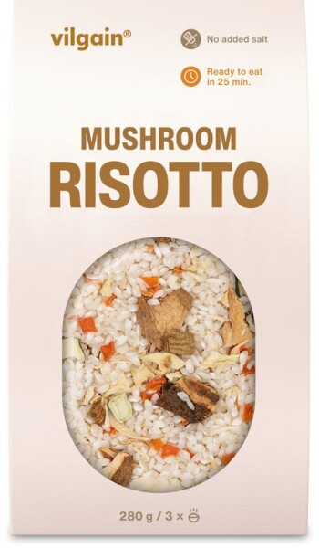 Vilgain Hubové rizoto – 280 g