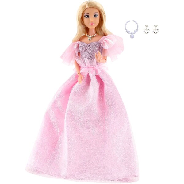 Sparkys Módna bábika v spoločenských šatách - ružové šaty