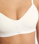 Dámska podprsenka EVER Ease P - WHITE - biela 00GZ - SLOGGI WHITE XL