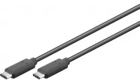 Goobay 66509 USB-C čierna / Kábel / USB-C - USB-C / 3 m / Gen 1 (66509)