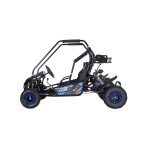 Mamido Detské benzínové autíčko Buggy LUCKY SEVEN LIFT 125CC modré