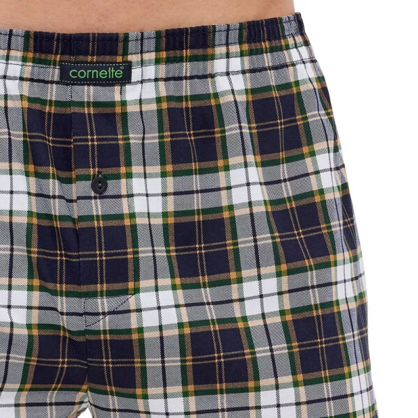 Pánske šortky 008/296 Comfort plus - CORNETTE tmavě modrá 5XL