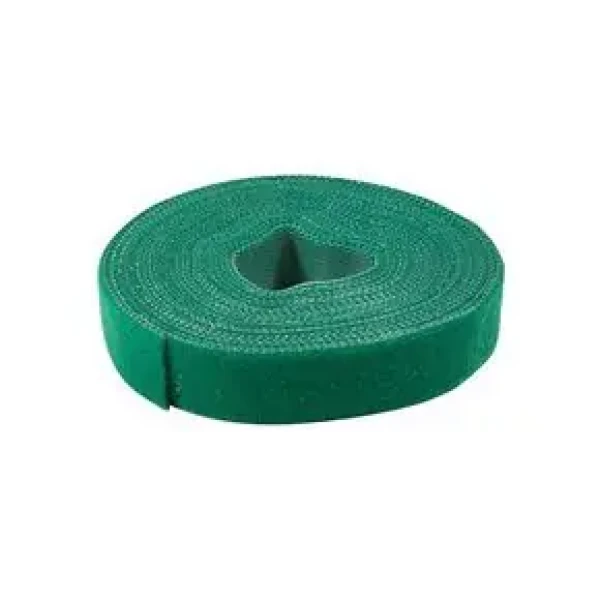 LogiLink Suchý zips na káble zelený / Organizátor káblov / 16 mm x 4 m (KAB0054)