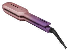 Grundig HS 8331 ružová, purpurová / Žehlička na vlasy / LED displej / 76 W (GMS 9051)