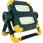 Schwaiger LED multifunkčné svietidlo čierna/žltá / Pracovné svietidlo / 2x 500 lm / COB LED / akumulátor / USB nabíjanie (WLED30513)