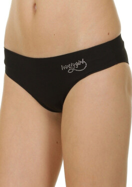 Bavlněné brazilky model 4844377 Černá XL - Lovelygirl