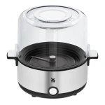 WMF KITCHENminis popkornovač strieborno-čierna / 250 W/ 2.2L (61.3024.5451)