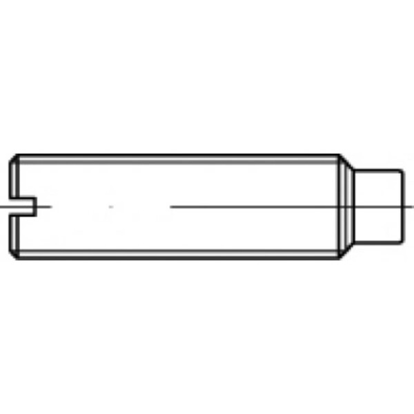 TOOLCRAFT TO-5435040 závitový kolík M6 12 mm 100 ks; TO-5435040