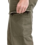Bushman PÁnske kapsáčové nohavice Klawer, tmavá khaki 60
