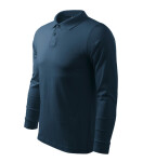 Single J. LS pánska polokošeľa námornícka modrá 2XL