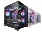 Tacens MARS MC-VIEW2 čierna / Počítačová skriňa / Mini Tower / mATX / Mini-ITX / tvrdené sklo / RGB podsvietenie (TACMARS-MCVIEW2)